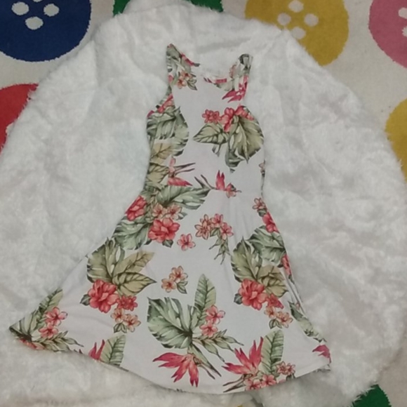 Planet Gold Floral Sweet Skater Dress Very Comfy - Picture 2 of 9